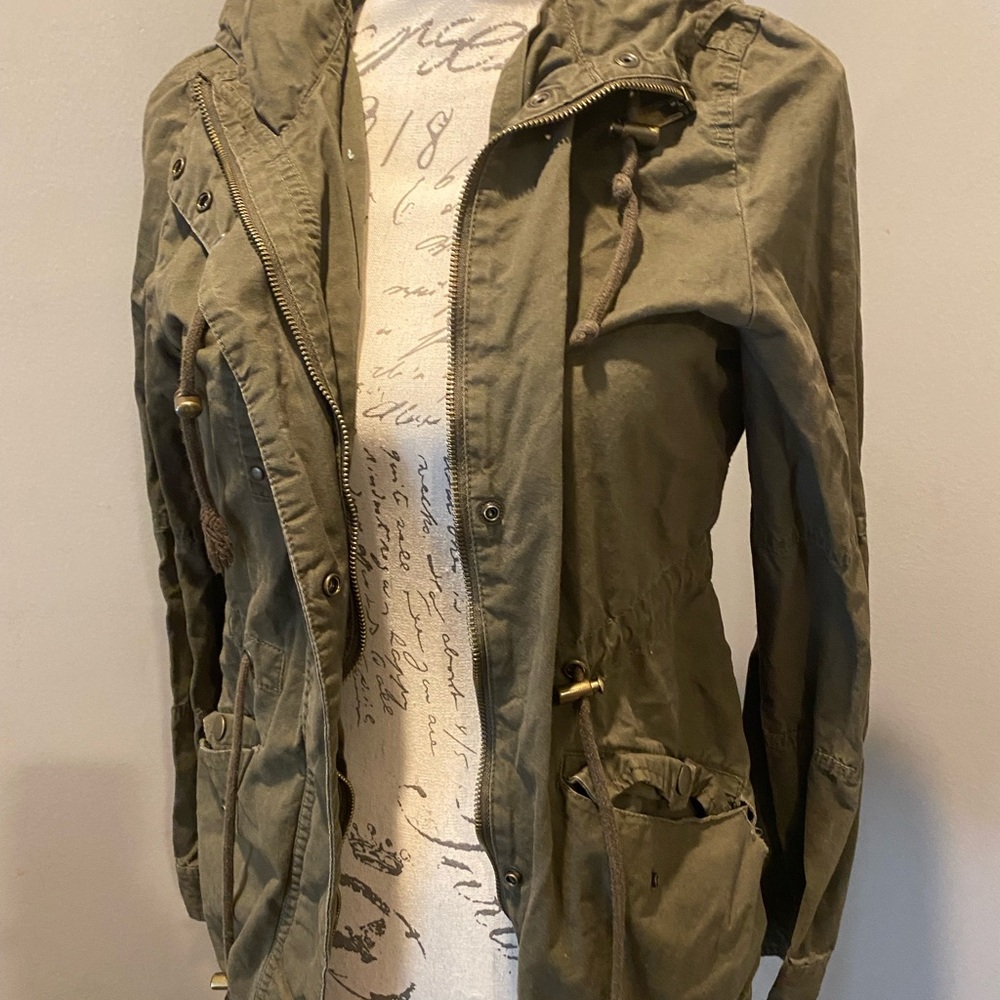 Love Tree Green Jacket